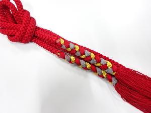 正絹　手組帯締め